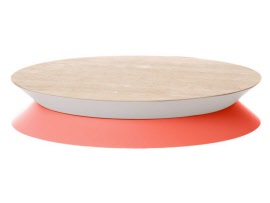 cake-plate-yoyo-wood-neon-orange-present-time