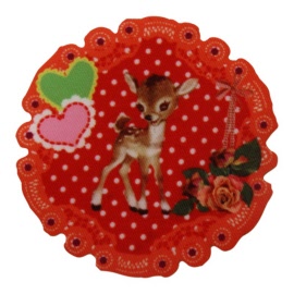 strijkapplicatie-bambi-vintage-deer-beautiful-kids